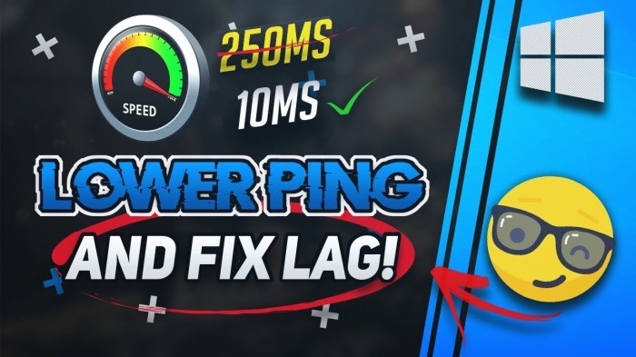 Prevent resolve gaming lag issues improve ping connection